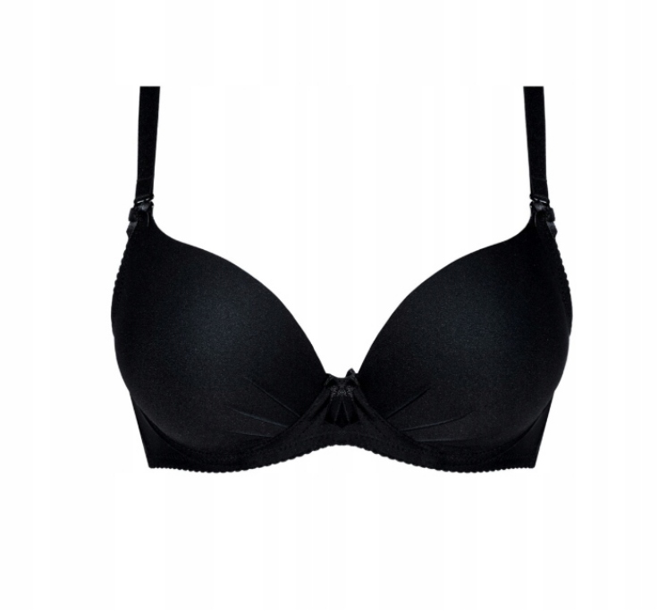 MEFEMI NIPPLEX BIUSTONOSZ GŁADKI PUSH UP LILI CZARNY 70E