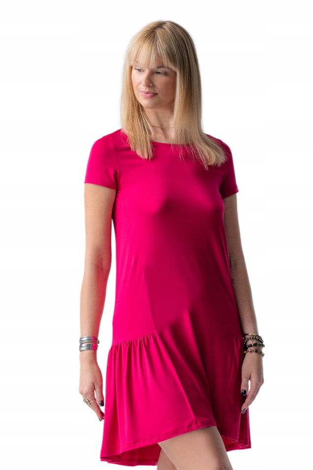 VANILLA & OH!!ZUZA SERENADE KOSZULA NOCNA 4624 RUBINOWA L/40