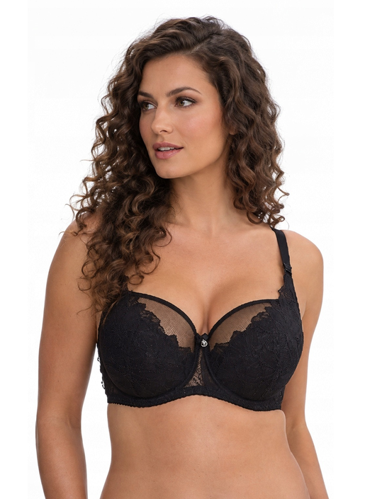 GAIA BIUSTONOSZ JULIA SEMI SOFT PÓŁUSZTYWNIANY BSO-003 CZARNY